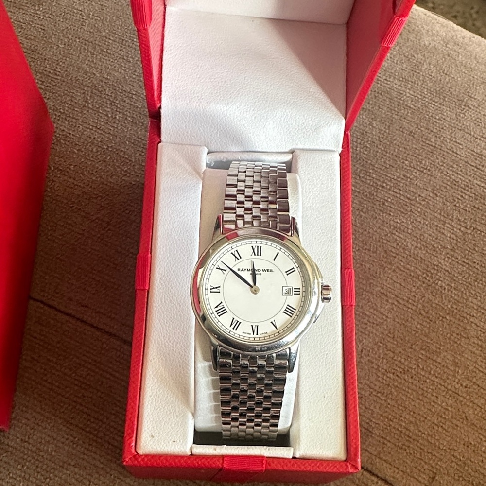 Raymond Weil  Silver Stainless Steel Watch